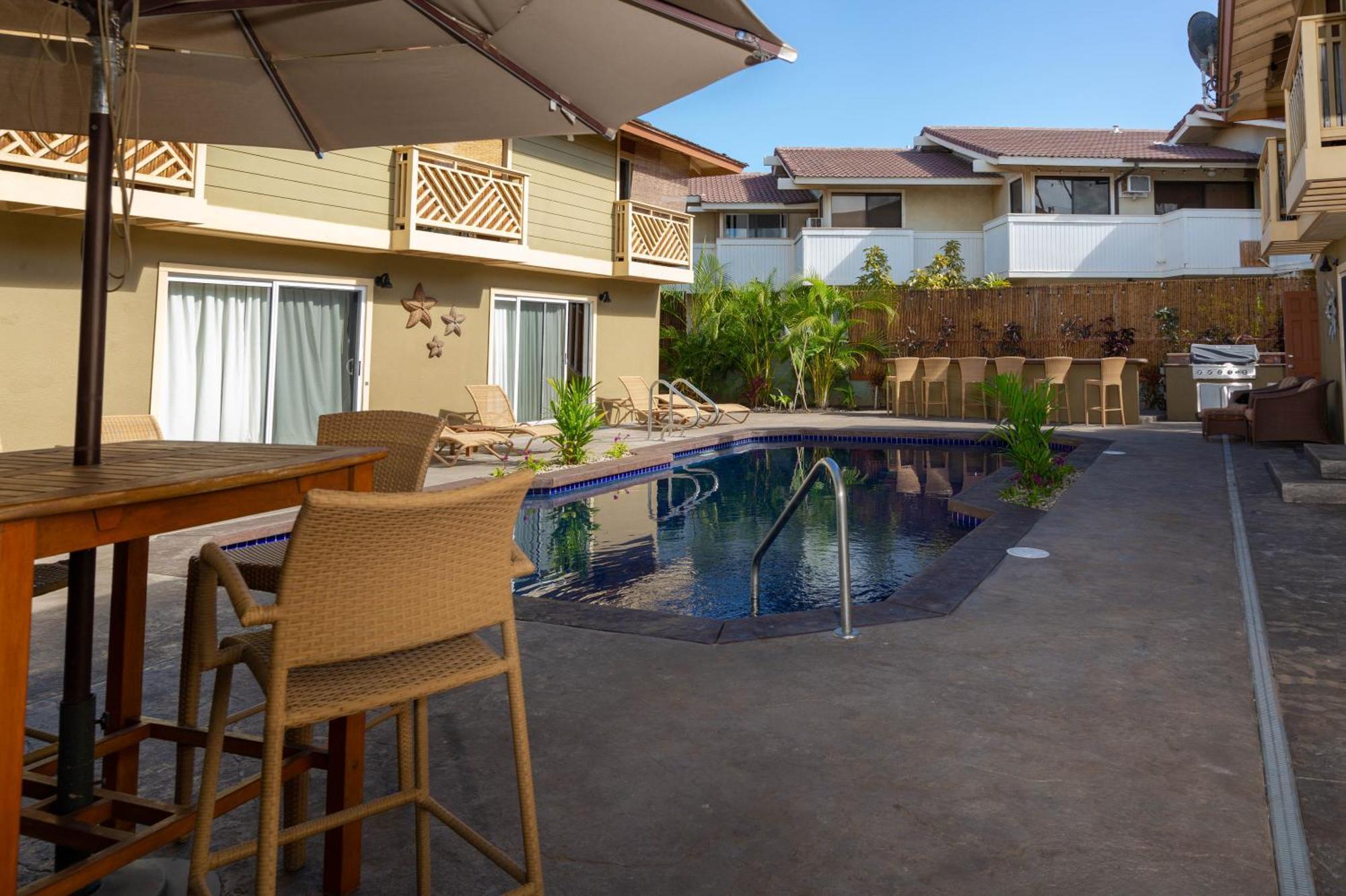 Bamboo Suite, 1 Bedroom, Sleeps 4, Pool & Bbq, Pre-Renovation Summer Sale Kihei Eksteriør bilde